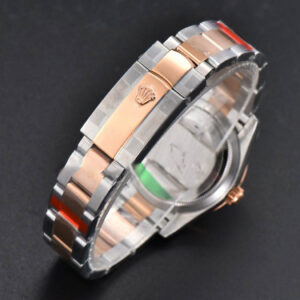 DateJust 31MM 904L RG/SS GMF Diamond Bezel Silver Flowers Dial Oyster Bracelet A2824 - Image 18
