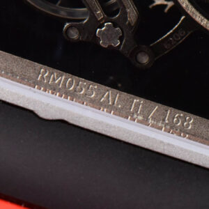 RM055 42.7mm BBRF Black NTPT Black Skeleton Dial Red Rubber Strap RMUL2 - Image 17