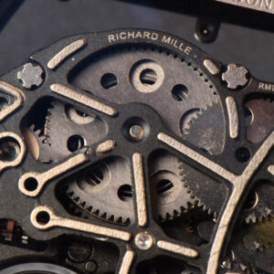 RM055 42.7mm BBRF Black NTPT Black Skeleton Dial Red Rubber Strap RMUL2 - Image 18