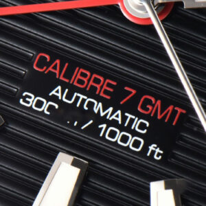 Aquaracer Calibre 7 GMT OF 43MM Blue/Red Bezel Black Dial Swiss SW200 - Image 22