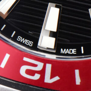 Aquaracer Calibre 7 GMT OF 43MM Blue/Red Bezel Black Dial Swiss SW200 - Image 24