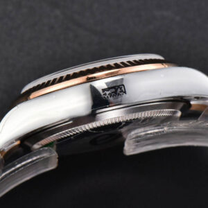 DateJust 31MM 904L RG/SS GMF Fluted Bezel Silver Flowers Dial Oyster Bracelet A2824 - Image 15