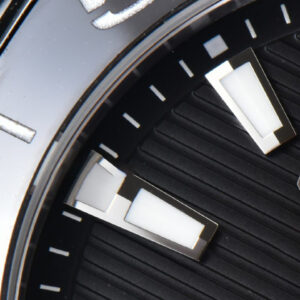 Aquaracer Caliber 5 43mm OF Black Dial Silver Hand SS Bracelet SW200 - Image 23
