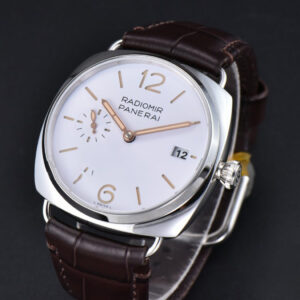 PAM1292 Radiomir 40mm VSF White Dial Leather Strap P900 - Image 2