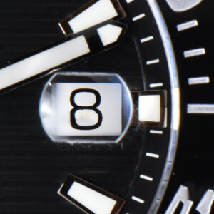 Aquaracer Caliber 5 43mm OF Black Dial Silver Hand SS Bracelet SW200 - Image 24