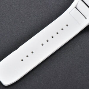 RM055 42.7mm BBRF Black NTPT White Skeleton Dial White Rubber Strap RMUL2 - Image 8