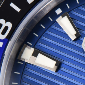 Aquaracer Caliber 5 GMT 43mm OF Blue/Black Bezel Blue Dial SS Bracelet SW200 - Image 20