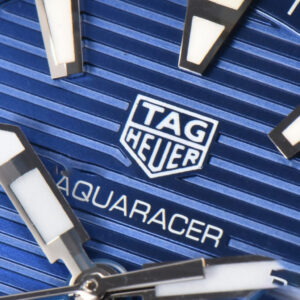 Aquaracer Caliber 5 GMT 43mm OF Blue/Black Bezel Blue Dial SS Bracelet SW200 - Image 22