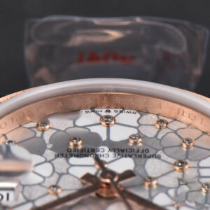 DateJust 31MM 904L RG GMF Diamond Bezel Silver Flowers Dial President Bracelet A2824 - Image 7