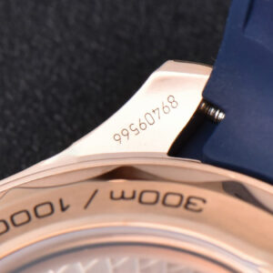 Seamaster Diver RG/SS 300M VSF 42MM Blue Dial Rubber Strap A8800 - Image 16