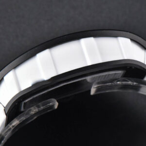 RM055 42.7mm BBRF Black Ceramic Black Skeleton Dial White Rubber Strap RMUL2 - Image 17