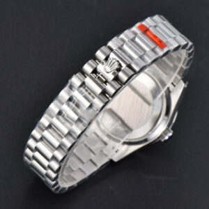 DateJust 31MM 904L GMF Diamond Bezel Blue Flowers Dial President Bracelet A2824 - Image 12