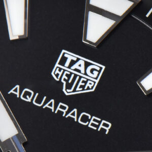 Aquaracer 300M 41mm OF Red Bezel Black Dial SS Bracelet SW200 - Image 14