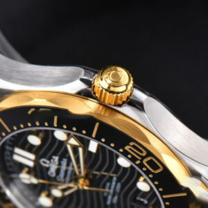 Seamaster Diver YG/SS 300M VSF 42MM Black Dial Rubber Strap A8800 - Image 17
