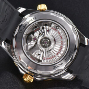 Seamaster Diver YG/SS 300M VSF 42MM Black Dial Rubber Strap A8800 - Image 20