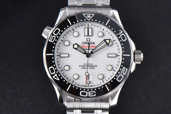 Seamaster Diver SS 300M VSF 42MM White Dial SS Bracelet A8800