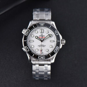Seamaster Diver SS 300M VSF 42MM White Dial SS Bracelet A8800 - Image 3