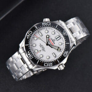 Seamaster Diver SS 300M VSF 42MM White Dial SS Bracelet A8800 - Image 4