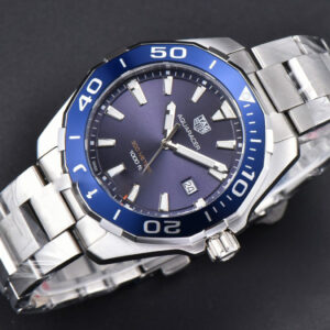Aquaracer 300M 41mm OF Purple Dial SS Bracelet SW200 - Image 12