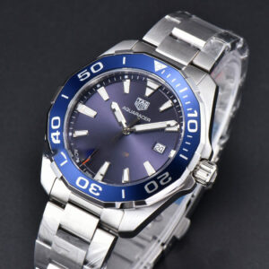 Aquaracer 300M 41mm OF Purple Dial SS Bracelet SW200 - Image 13
