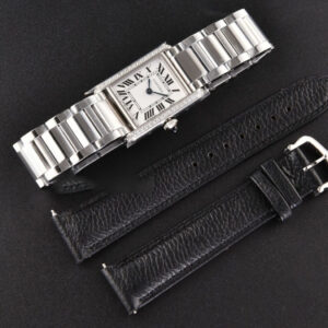 Tank Must Small 29.5mmx22mm K11F Diamond White Dial SS Bracelet Ronda Quartz - Image 4