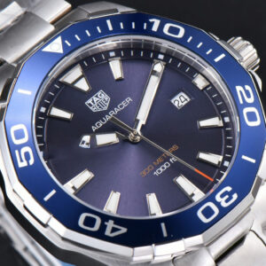 Aquaracer 300M 41mm OF Purple Dial SS Bracelet SW200 - Image 21