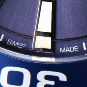 Aquaracer 300M 41mm OF Blue/Red Bezel Purple Dial SS Bracelet SW200 - Image 16