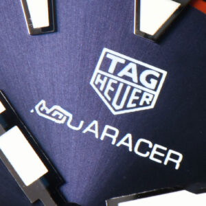 Aquaracer 300M 41mm OF Blue/Red Bezel Purple Dial SS Bracelet SW200 - Image 18