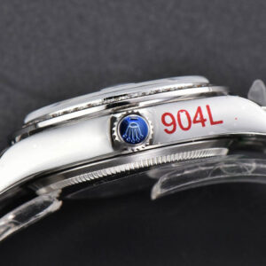 DateJust 31MM 904L GMF Diamond Bezel Blue Flowers Dial Jubilee Bracelet A2824 - Image 13