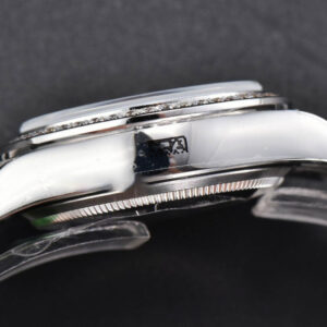 DateJust 31MM 904L GMF Diamond Bezel Blue Flowers Dial Jubilee Bracelet A2824 - Image 14