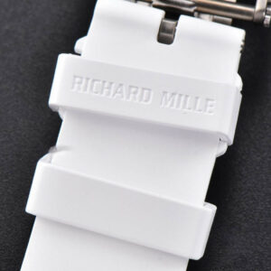 RM055 42.7mm BBRF White Ceramic Blue Skeleton Dial Blue Rubber Strap RMUL2 - Image 19
