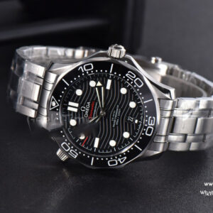 Seamaster Diver SS 300M VSF 42MM Black Dial SS Bracelet A8800 - Image 26