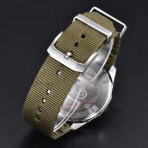 Aquaracer 300M 41mm OF Black Dial Green Nylon Strap SW200 - Image 22