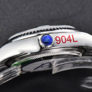 DateJust 31MM 904L GMF Fluted Bezel Blue Flowers Dial Jubilee Bracelet A2824 - Image 13