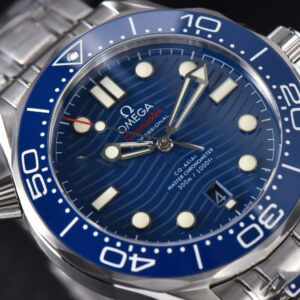 Seamaster Diver SS 300M VSF 42MM Blue Dial SS Bracelet A8800 - Image 22