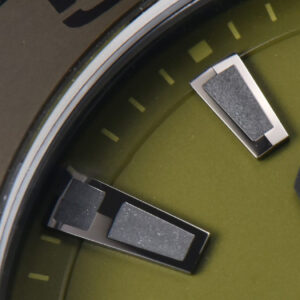 Aquaracer Calibre 5 OF 43MM Olive Dial Ti Bezel Nylon Strap Swiss SW200 - Image 2