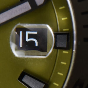 Aquaracer Calibre 5 OF 43MM Olive Dial Ti Bezel Nylon Strap Swiss SW200 - Image 3