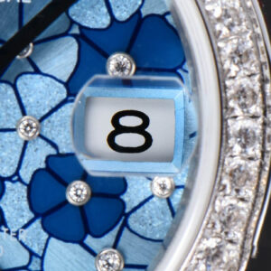 DateJust 31MM 904L GMF Diamond Bezel Blue Flowers Dial Oyster Bracelet A2824 - Image 7