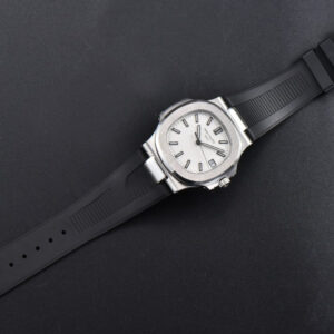 Nautilus 5711 PPF 40MM White Dial Black Rubber Strap A324SC V5 - Image 17