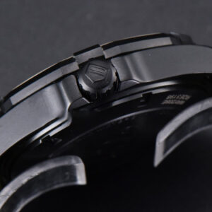 Aquaracer Calibre 5 OF 43MM Olive Dial Ti Bezel Nylon Strap Swiss SW200 - Image 11