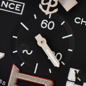 Endurance Pro 44mm OF Red Chronometer Dial Red Rubber Strap Swiss Quartz - Image 5