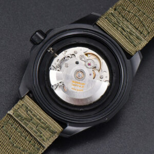Aquaracer Calibre 5 OF 43MM Olive Dial Ti Bezel Nylon Strap Swiss SW200 - Image 17