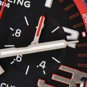 Endurance Pro 44mm OF Red Chronometer Dial Red Rubber Strap Swiss Quartz - Image 8