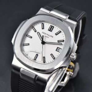 Nautilus 5711 PPF 40MM White Dial Black Rubber Strap A324SC V5 - Image 19