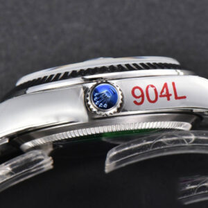 DateJust 31MM 904L GMF Fluted Bezel Blue Flowers Dial Oyster Bracelet A2824 - Image 15