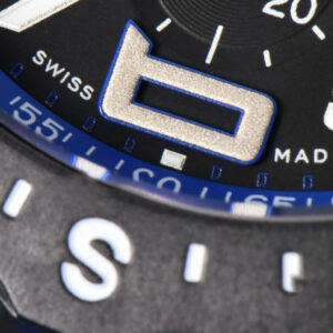 Endurance Pro 44mm OF Blue Chronometer Dial Blue Rubber Strap Swiss Quartz - Image 6