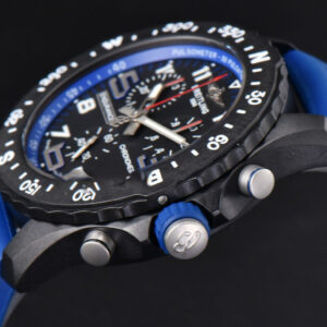 Endurance Pro 44mm OF Blue Chronometer Dial Blue Rubber Strap Swiss Quartz - Image 11