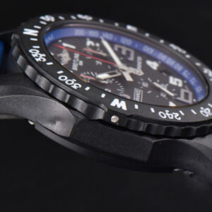 Endurance Pro 44mm OF Blue Chronometer Dial Blue Rubber Strap Swiss Quartz - Image 13