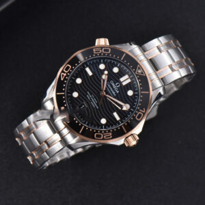 Seamaster Diver RG/SS 300M VSF 42MM Black Dial RG/SS Bracelet A8800 - Image 7