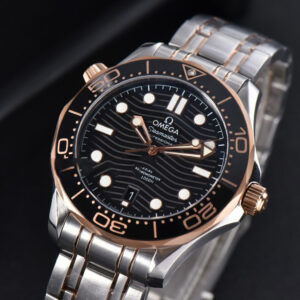 Seamaster Diver RG/SS 300M VSF 42MM Black Dial RG/SS Bracelet A8800 - Image 8